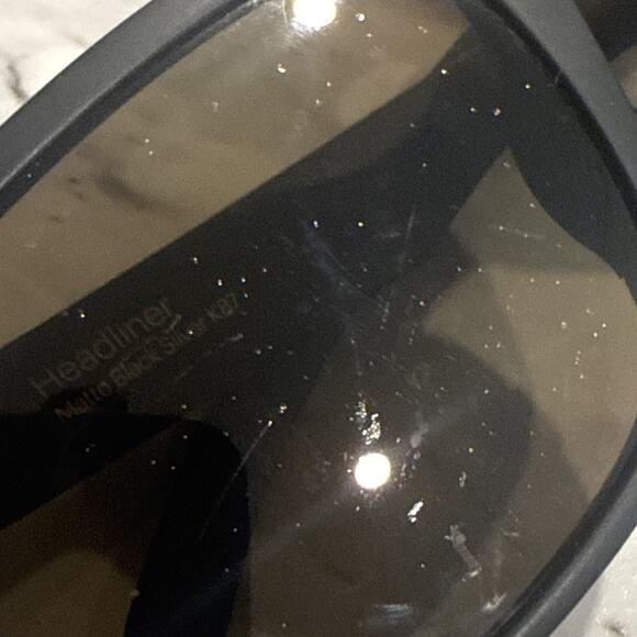 Smith Optics Headliner Polarized Square Sunglasses Matte Black Solver K87 Read - Picture 8 of 8